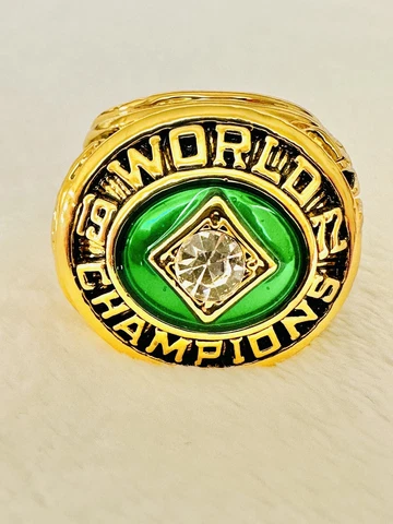 1972 Oakland Athletics World Series Championship Ring, 🇺🇸 SHIP Cover