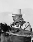 John Wayne Outdoors With Horse Celebrity REPRINT RP #8865