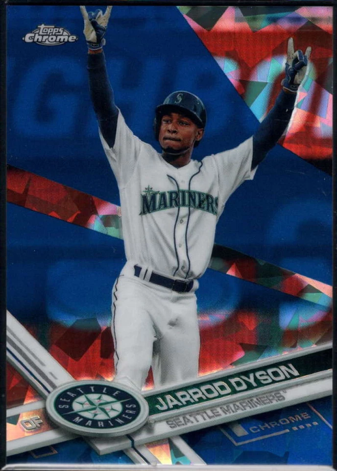 Jarrod Dyson 2017 Topps Chrome Sapphire Edition #489 /250 Mariners  - Image 1 of 1