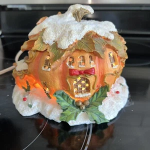 Charming Tails Dean Griff "Pumpkin Inn" beleuchtete Figur - #87522 - Vintage 1994 - Bild 1 von 8