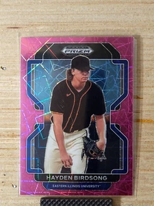 2022 Panini Prizm Draft Picks #PDP196 Hayden Birdsong Pink Laser - Picture 1 of 2