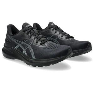 ASICS Men's GT-1000 13 Running Shoes, Black/Steel Grey - Picture 1 of 4