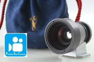🎦👀✨Opt MINT✨ Voigtlander 35mm Metal View Finder Silver Viewfinder From JAPAN - Picture 1 of 9