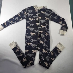 Lazy One Mane Attraction Adult Horse One Piece Flapjack Size Med Gray And Beige - Picture 1 of 5