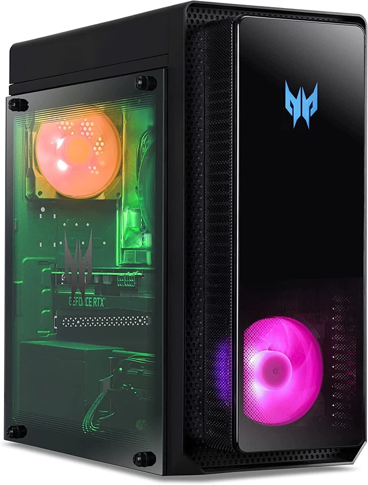 Acer Predator Orion PO3-655 Gaming PC i7-14700F 1,5TB SSD 16GB NVidia RTX 4060 - Bild 1 von 4