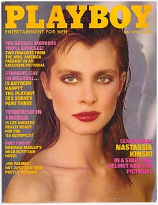 Original May 1983 Playboy Cover ONLY Nastassia Kinski- Hugh Hefner - Imagen 1 de 1
