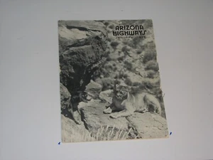 Arizona Highways Magazine January 1939 BESH-BA-GOWAH "The Ancient City" - Picture 1 of 4