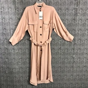 NWT Zara Shirt Dress - Picture 1 of 13