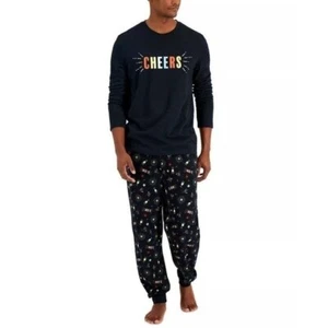 Family Pajamas Matching Mens New Years Mix It Pajama Set, Small - Picture 1 of 8