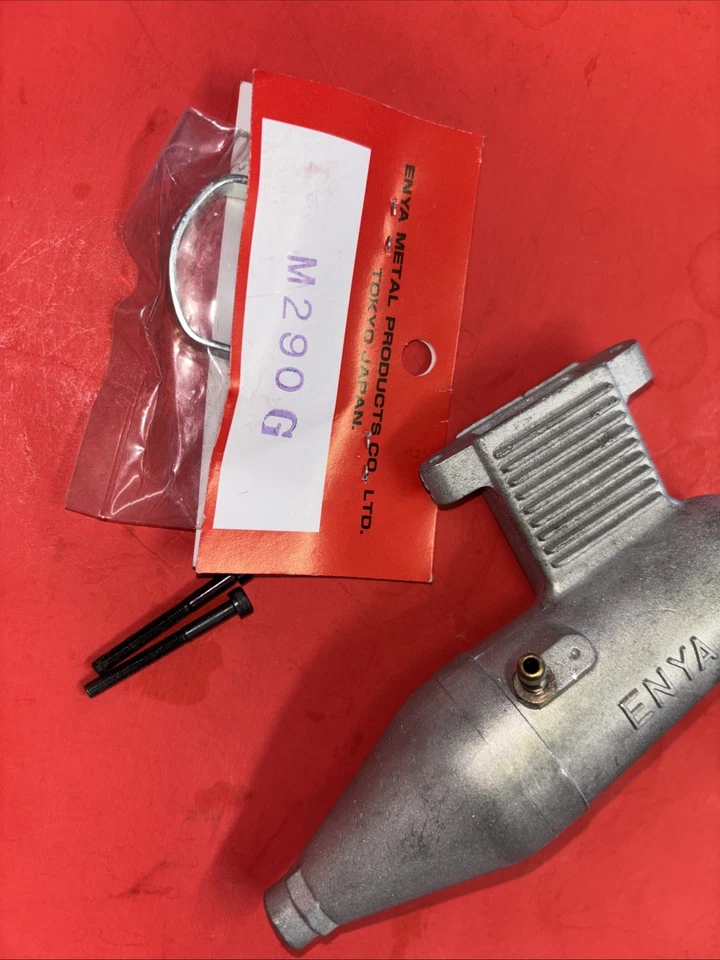 ENYA 29-35 5224-5225 & 40-45 4001 &4002 MODEL MUFFLER LATER TYPE ASSY USED - Image 1 of 3