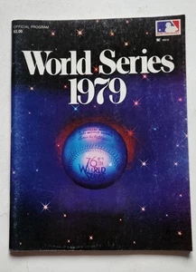 1979  World Series Program Baltimore Orioles vs Pittsburgh Pirates - Picture 1 of 17