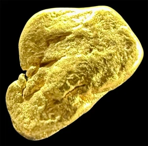 .806 GRAMS ALASKAN YUKON BC NATURAL PURE GOLD NUGGET GENUINE #AK500 - Picture 1 of 6