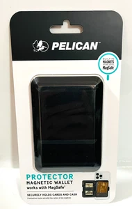 Sealed Pelican Protector Magnetic Wallet Compatible with iPhone Black - Picture 1 of 1