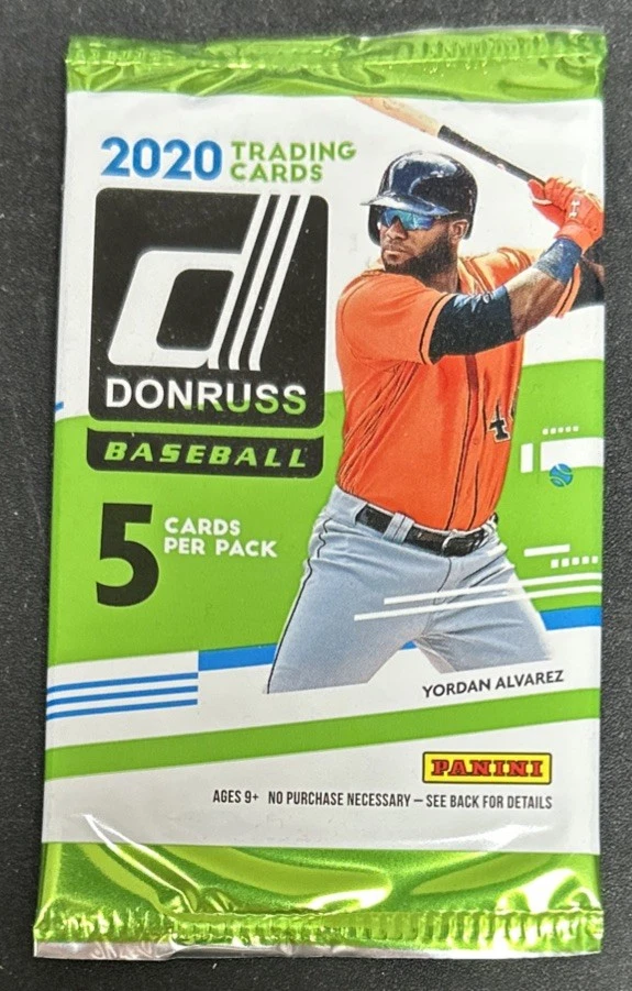 48 Pack Lot Donruss Panini 2020 Baseball Cards MLB 5 Card Packs