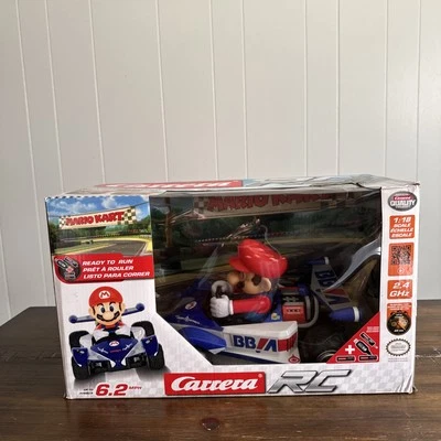 Carrera RC Mario Kart Circuit Special Mario 1:18 Scale Batteries Free  Shipping - Image 1 of 4