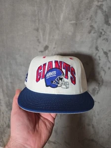 VINTAGE 90’S TEAM NFL ANNCO New York Giants Hat Snapback Made In USA - Picture 1 of 9
