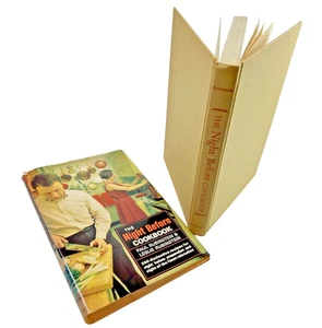 The Night Before Cookbook Paul & Leslie Rubinstein 1967 Hardcover Book Club - Picture 1 of 22