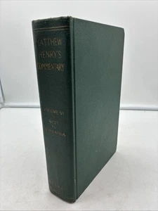 Matthew Henry's Commentary Vol VI: Acts to Revelations (Fleming H. Revell) - Picture 1 of 13