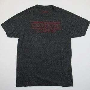 Stranger Things T Shirt Men's Size M Heather Graphic Print Tee - Picture 1 of 4