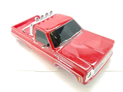 Carrocería sobre orugas Traxxas TRX-4 K10 High Trail Chevrolet Cheyenne de fábrica: ROJO Foto 1 de 4