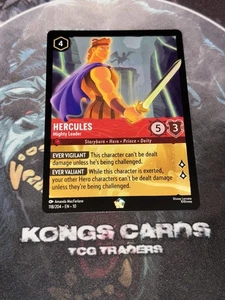 118/204 Hercules - Mighty Leader LEGENDARY NON FOIL Disney Lorcana Set 10  - Bild 1 von 1