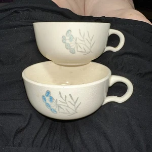 Taza de té azul vintage gris crema café Maytime Royal - Imagen 1 de 11
