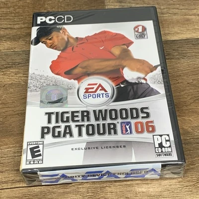 Tiger Woods PGA Tour 06 PC Game - Brand New & Sealed! - Image 1 of 4