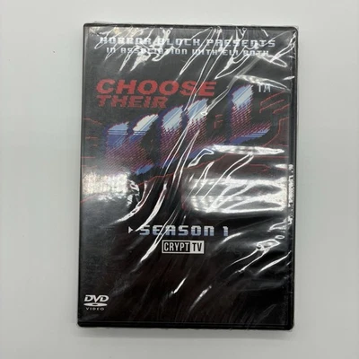 Choose Their Kill Season 1 DVD Crypt TV Horror Block 2015 NEW SEALED - Image 1 of 3