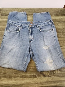 Tommy Bahama Distressed Straight Leg Jeans Men's 38x34 Relaxed Fit Stretch - Picture 1 of 8