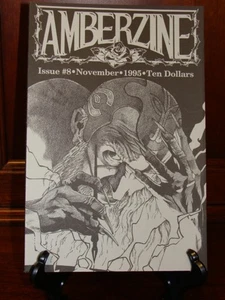 AMBERZINE #8 Roger Zelazny Erik Wujcik Amber Diceless Roleplaying Game SIGNED - Picture 1 of 1