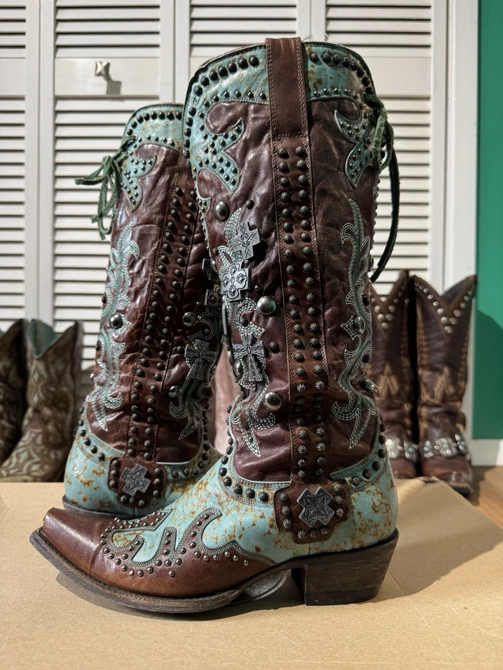 Double D Ranch 弹药靴,尺寸 8 — 第 1/4 张图片