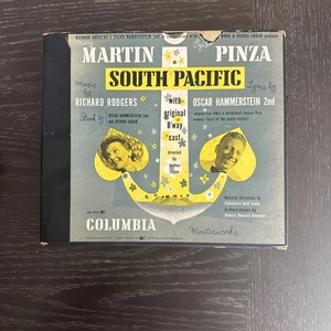 Vintage South Pacific 7 Vinyl LP Boxed Set Columbia Martin & Pinza Broadway Cast - Picture 1 of 8