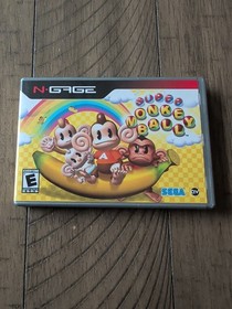 Super Monkey Ball Nokia N-Gage Complete CIB Very Good Condition! NICE!