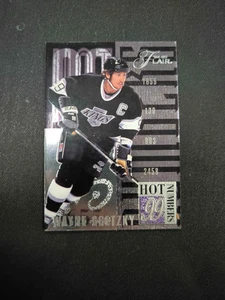 1994-95 Fleer (Flair) "Hot Numbers" SP Insert Card # 2 of 10 Wayne Gretzky 99! - Picture 1 of 2