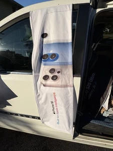 Authentic Limited Edition Apple iPhone 16 Pro Cloth POS Sales Dealer Banner - Picture 1 of 5