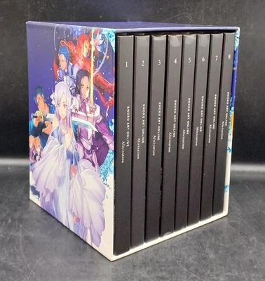 Aniplex Sword Art Online Alicization Complete 8 Volume Set BD - Imagem 1 de 4