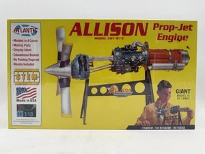 Kit motore aereo Atlantis AMCH1551 modello 501-013 Allison Prop Jet scala 1:10 - Foto 1 di 6