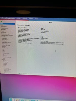 iMac 7.1 20" mi 2007 - Photo 1/3