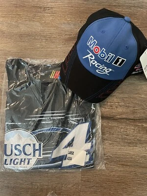 Kevin Harvicn - SIZE: LARGE - HAT + TSHIRT Combo pack - New w/ tags - Image 1 of 3