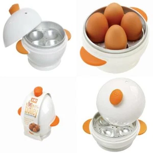 MSC International 50986 Joie Big Boiley Microwave Egg Cooker, White,...  - Picture 1 of 18