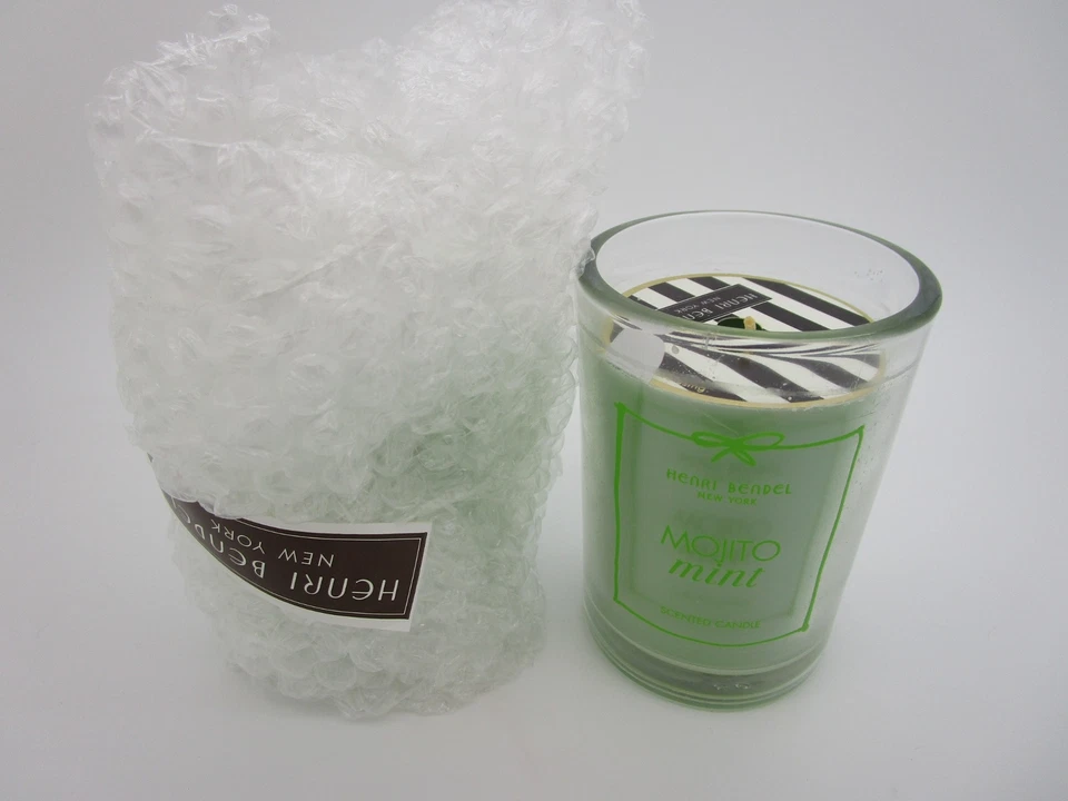 MOJITO MINT 6.3 oz HENRI BENDEL New York Scented Jar Candle - Lot of 2 - Image 1 of 1