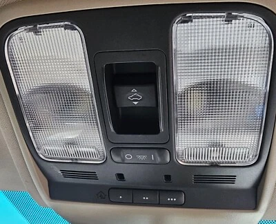 2007-2012 Acura RDX Black Overhead Dome Light OEM Console Assembly Sunroof - Image 1 of 4