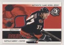 2003-04 Pacific Supreme Jerseys /700 Chris Drury #4