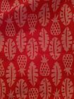 Ripskirt Hawaii Pineapple And Leaves Design Size Large 