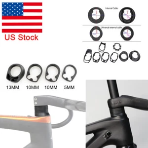 Juego de arandela de manillar con vástago de bicicleta de carretera de EE. UU. para espaciador de horquilla de 1-1/8 (28,6 mm) - Imagen 1 de 22