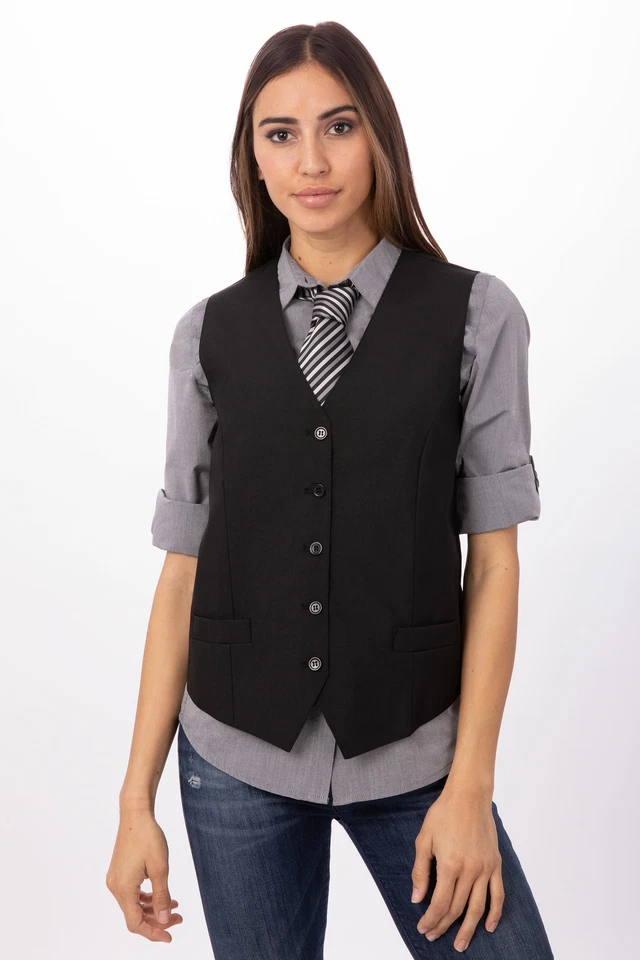 Chef Works Womens Essential Vest (VPWO) - Image 1 of 1