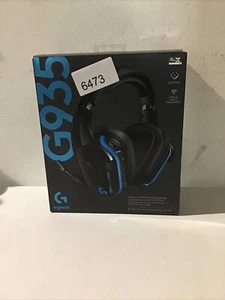 Logitech G935 Headband Gaming Headset - Black/Blue - Afbeelding 1 van 3