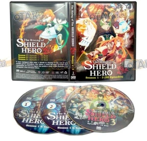 THE RISING OF THE SHIELD HERO (SEASON 1-3) DVD (1-50 EPS) ENG DUB, SHIP FROM US - Picture 1 of 7