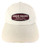 Vtg Eddie Bauer Outdoor Gear Hat Run Hike Fish Spell Out Logo Baseball Dad Cap