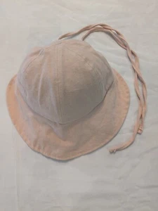 VIEWLAP girls pink cap/bonnet, cotton - Picture 1 of 3